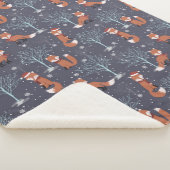 カウトウィンターキツネ シェルパブランケット (3/4)