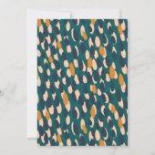 カウトカボチカラフルャキス 招待状 (裏面)