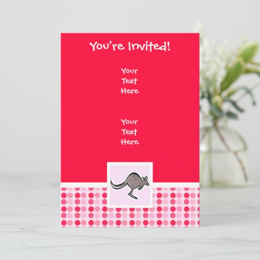 カウトカンガルー 招待状 (スタンド正面)