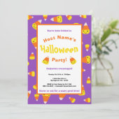 カウトキャンディコーンハローウィンパーティ 招待状 (スタンド正面)