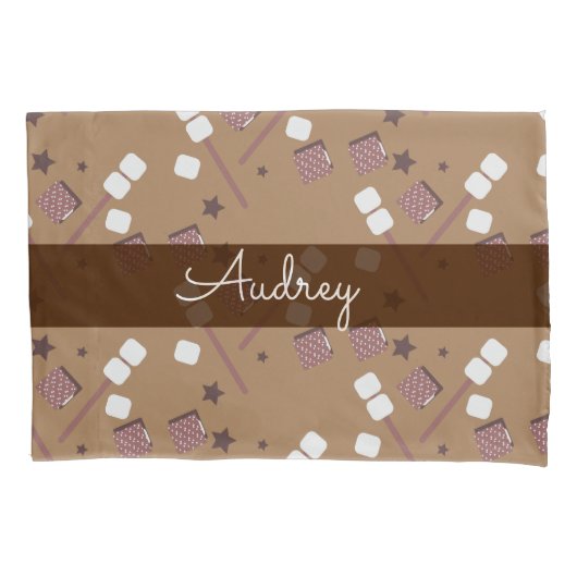 カウトキャンピングスモールズパターン 枕カバー (正面)