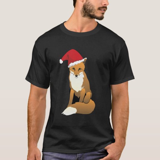 カウトクリスマスキツネ Tシャツ (正面)