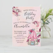 カウトグリッターフェアリーズフェアリーガーデンパーティー 招待状 (スタンド正面)