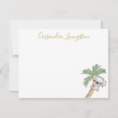 カウトコアラベアノートカード ノートカード (正面)