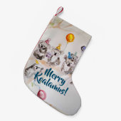 カウトコアラメリームスクリスマスストッキング スモールクリスマスストッキング (正面 (吊り時))