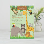 カウトジャングルアニマンルズ招待状 招待状 (スタンド正面)