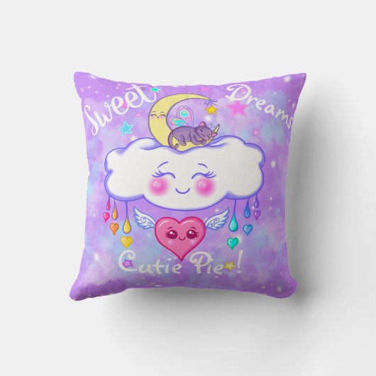 カウトスイートドリームズかわいこちゃんパイかわいい装飾用クッション クッション (裏面)