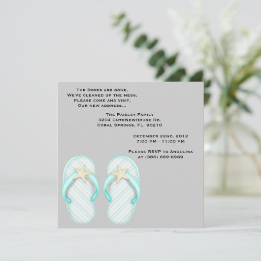 カウトスイートハウスウォーミングパーティー招待状 招待状 (スタンド正面)