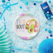 カウトタコフィエスタテーマバビーシャワー紙プレート ペーパープレート (パーティー)