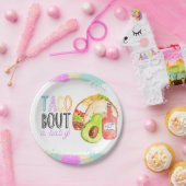 カウトタコフィエスタテーマバビーシャワー紙プレート ペーパープレート (パーティー)