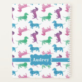 カウトダシュンズ名前をカスタムするパステルカラーズ プランナー手帳 (裏面)