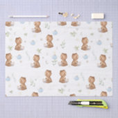 カウトテディベアーズティーパーティーティーフォートゥデコパージュ 薄葉紙 (クラフト)