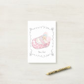 カウトテディベア名前をカスタムする ポストイット (デスク上)