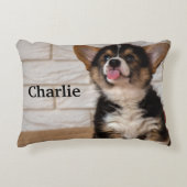 カウトトリカラーペンブロークウェルシュコーギーズワンちゃん アクセントクッション (正面)