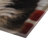 カウトトリカラーペンブロークウェルシュコーギーズワンちゃん カッティングボード (角)