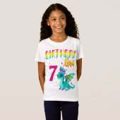 カウトドラゴンバースデーパーティーカスタム Tシャツ (正面フル)