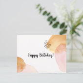 カウトハッピーバースデーカード ポストカード (スタンド正面)