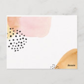 カウトハッピーバースデーカード ポストカード (裏面)