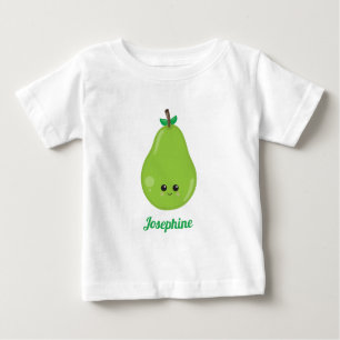 カウトハッピーペアーモノグラム ベビーTシャツ