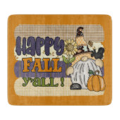 カウトハッピー秋季節格言  カッティングボード (正面)