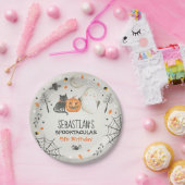 カウトハロウィン幽霊スプークタキュラ誕生日デコール ペーパープレート (パーティー)