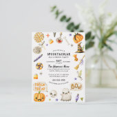 カウトハンドスプ絵を描ックタキュラハローウィンパーティ シーズンポストカード (スタンド正面)