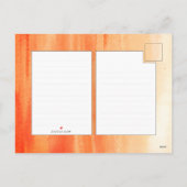 カウトハンドスプ絵を描ックタキュラハローウィンパーティ シーズンポストカード (裏面)