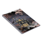 カウトハ幽霊のよく出るウス |フルム不気味ーンツリーこうもり ノートブック (右側)