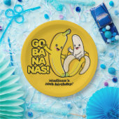 カウトバナナスカスタム文字 ペーパープレート (パーティー)