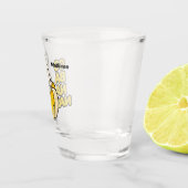 カウトバナナス名前をカスタムする ショットグラス (右)