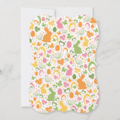 カウトバニーイースターブランチディナー 招待状 (裏面)