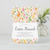 カウトバニーイースターブランチディナー 招待状 (スタンド正面)