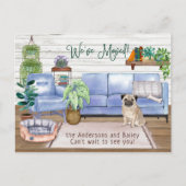 カウトパグコージーニューホームムービング 案内ポストカード (正面)