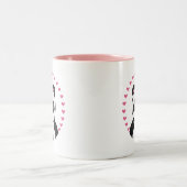 カウトパパーソナライズされたンダマグ ツートーンマグカップ (中央)