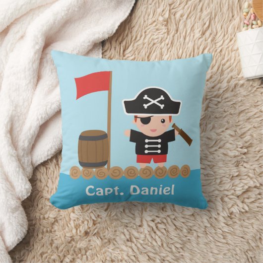 カウトピレートボーイオンラフトボーイズベッドルームデコール クッション (ブランケット)