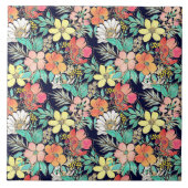 カウトピンガーリークフローラゴールデンストロークスデザイン タイル (正面)