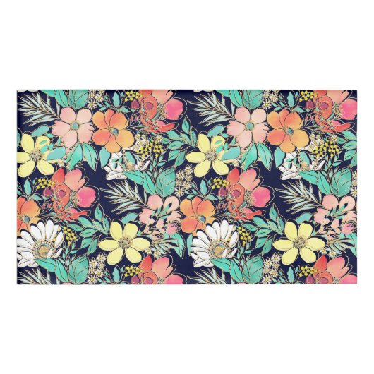 カウトピンガーリークフローラゴールデンストロークスデザイン 名札 (正面)