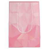 カウトピンクピギーホグズアンドキスパステルスケッチ ミディアムペーパーバッグ (裏面)