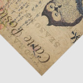 カウトフクロウピンクローフランスのズエフェメラデコパージュティス 薄葉紙 (詳細)