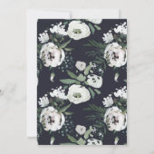 カウトフローラゴワシュボホブライダルシャワービンゴゲーム 招待状 (裏面)