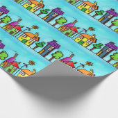 カウトブルーエ実在ステートエージェント&引っ越し祝いパーティー ラッピングペーパー (角)