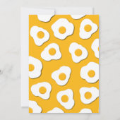 カウトブレックファーストブルンチキッズ1stバースデーパーティーエッグ 招待状 (裏面)