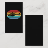 カウトヘリコプターレトロ航空 名刺 (正面/裏面)