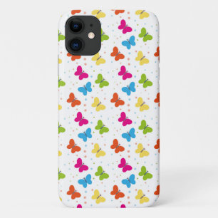 カウトベビーバタフライデザインガーリーおもしろい iPhone 11 ケース