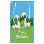 カウトホワイトマウンテンラマ スモールペーパーバッグ (正面)