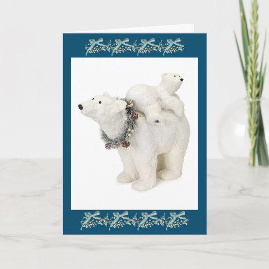 カウトポーラーベアマ&カブクリスマスカード シーズンカード (正面)