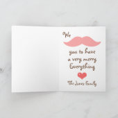 カウトミルクヒゲホリデイ シーズンカード (内部)