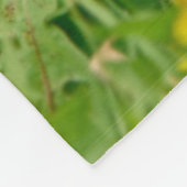 カウトメインクーンキッテンキャットインフラワーメドウコージー フリースブランケット (角)