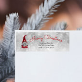 カウトメリーおもしろいクリスマス小妖精や小人パーソナライズされた格言 ラベル