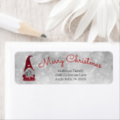 カウトメリーおもしろいクリスマス小妖精や小人パーソナライズされた格言 ラベル (インサイチュ)